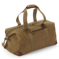 QD650 Quadra Heritage Washed Canvas Holdall (Var 02)