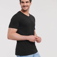 R103M Russell Pure Organic Men's V-Neck T (Var 02)