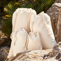 W266 Westford Mill Organic Premium Cotton Stuff Bag