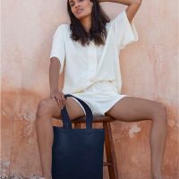 W671 Westford Mill Fairtrade Cotton Camden Shopper (Var 02)