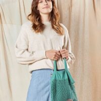 W151 Westford Mill Organic Cotton Mini Mesh Grocery Bag