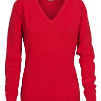 PE2262502 Printer Essentials Ladies Forehand Knitted V Neck (Var 02)