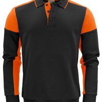 PP2262060 Printer Prime Long Sleeve Polo Sweatshirt (Var 02)