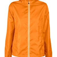 PR2261048 Printer Red Ladies Fastplant Windbreaker (Var 02)