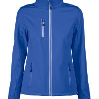PR2261050 Printer Red Ladies Vert Softshell Jacket (Var 02)