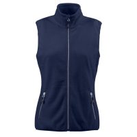 PR2261507 Printer Red Ladies Sideflip Fleece Vest (Var 02)