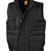 R127X WORK-GUARD by Result Lance Ripstop Bodywarmer (Var 01)