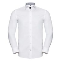 R964MC Russell Collection Men's L/S Herringbone Shirt (Var 01)