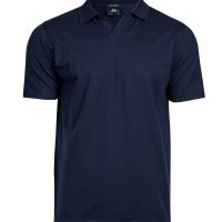 TJ1404 Tee Jays Men's Luxury Stretch V-Neck Polo (Var 02)