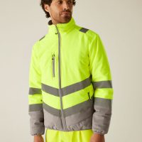 TRA943 Regatta High Visibility Hi-Vis Two-Tone Thermal jacket (Var 02)