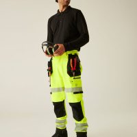 TRJ603RL Regatta High Visibility Hi-vis Infiltrate Stretch Trouser (R/L)
