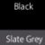 Slate Grey/Black