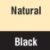 Natural/Black