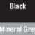 Black/Mineral Grey