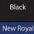 Black/New Royal