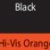 Black/Hi-Vis Orange