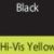 Black/Hi-Vis Yellow