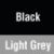 Black/Light Grey