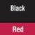 Black/Bright Red