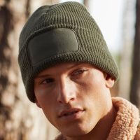 B440 Beechfield  Thinsulate? Patch Beanie (Var 01)