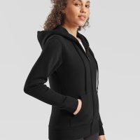 62118 Fruit Of The Loom Ladies' Premium Hooded Sweat Jacket (Var 01)