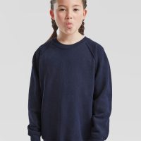 62039 Fruit Of The Loom Kid's Classic Raglan Sweat (Var 01)