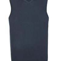 716M Russell Collection V-Neck Sleeveless Knitted Pullover (Var 01)