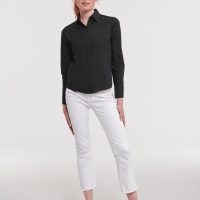 924F Russell Collection Ladies' L/Sleeve Polycotton Shirt (Var 01)