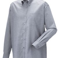 932M Russell Collection Men's L/Sleeve Oxford Shirt (Var 02)