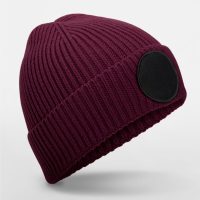 B332R Beechfield  Circular Fashion Patch Beanie (Var 01)