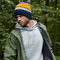 B392 Beechfield  Hygge Striped Beanie (Var 01)