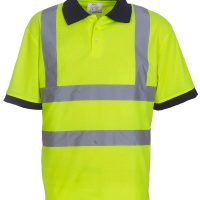 HVJ210-3M Yoko Hi-Vis Short Sleeve Polo Shirt (Var 01)