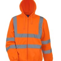 HVK07 Yoko Hi-Vis Zipped Hoodie (Var 01)