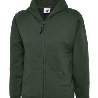 Childrens Classic Full Zip Hooded Sweatshirt