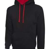 Contrast Hooded Sweatshirt