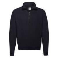 62114 Fruit Of The Loom Men's Classic Zip Neck Sweat (Var 02)