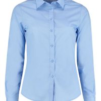 KK242 Kustom Kit Tailored Long Sleeve Poplin Shirt (Var 02)
