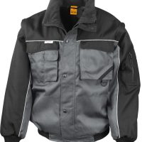 R71X WORK-GUARD by Result Zip Sleeve Heavy Duty Jacket (Var 02)