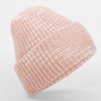 B330R Beechfield  Chunky Knitted Patch Beanie (Var 02)