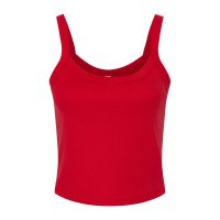 BE1012 Bella Women's Micro Rib Strap Tank (Var 02)