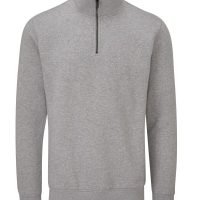 M197 Mantis Unisex Organic 1/4 Zip Sweat (Var 02)