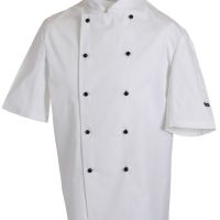 DD20S Dennys Removable Stud Short Sleeve Chef Jacket (Var 02)