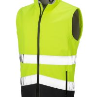 R451X Result Safeguard Printable Safety Softshell Gilet (Var 02)
